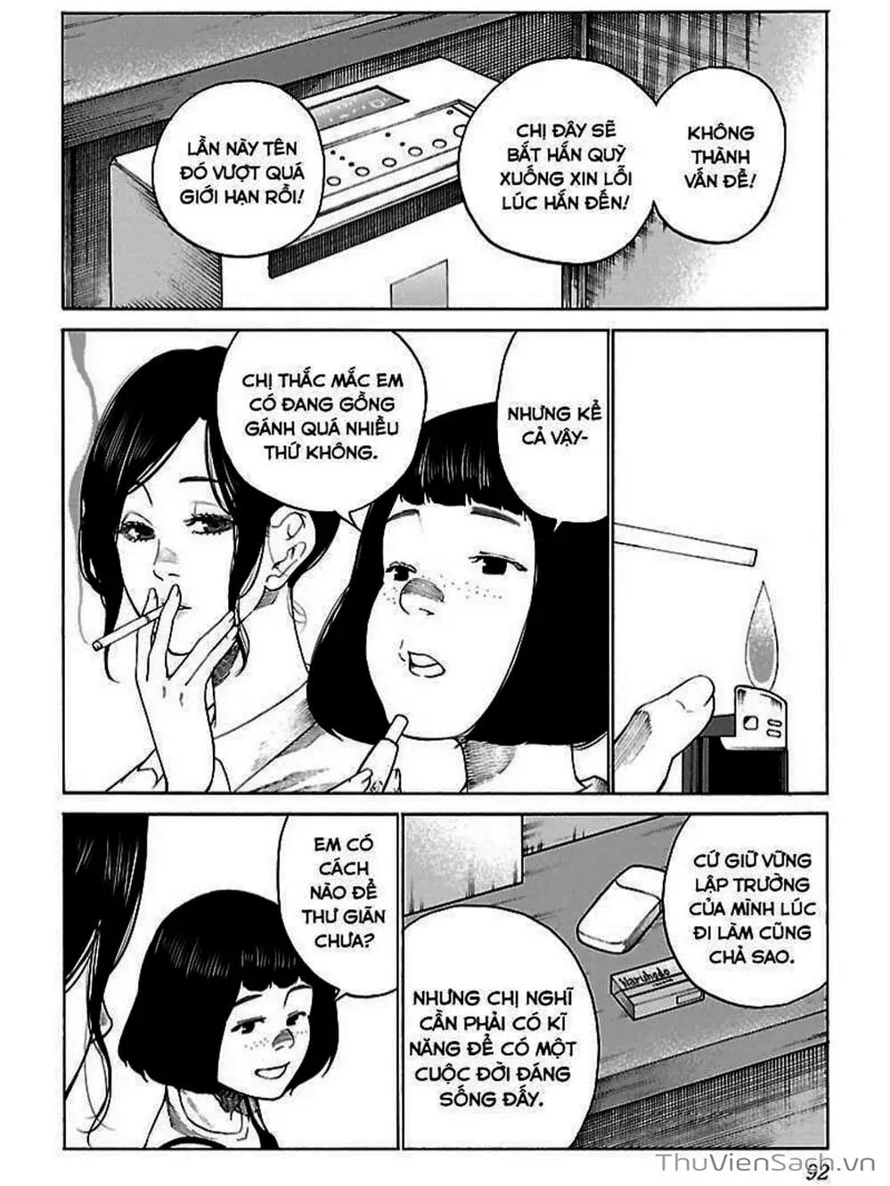 Truyện Tranh Thuốc Lá Senpai Và Kouhai Anh Đào - Cigarette And Cherry trang 4