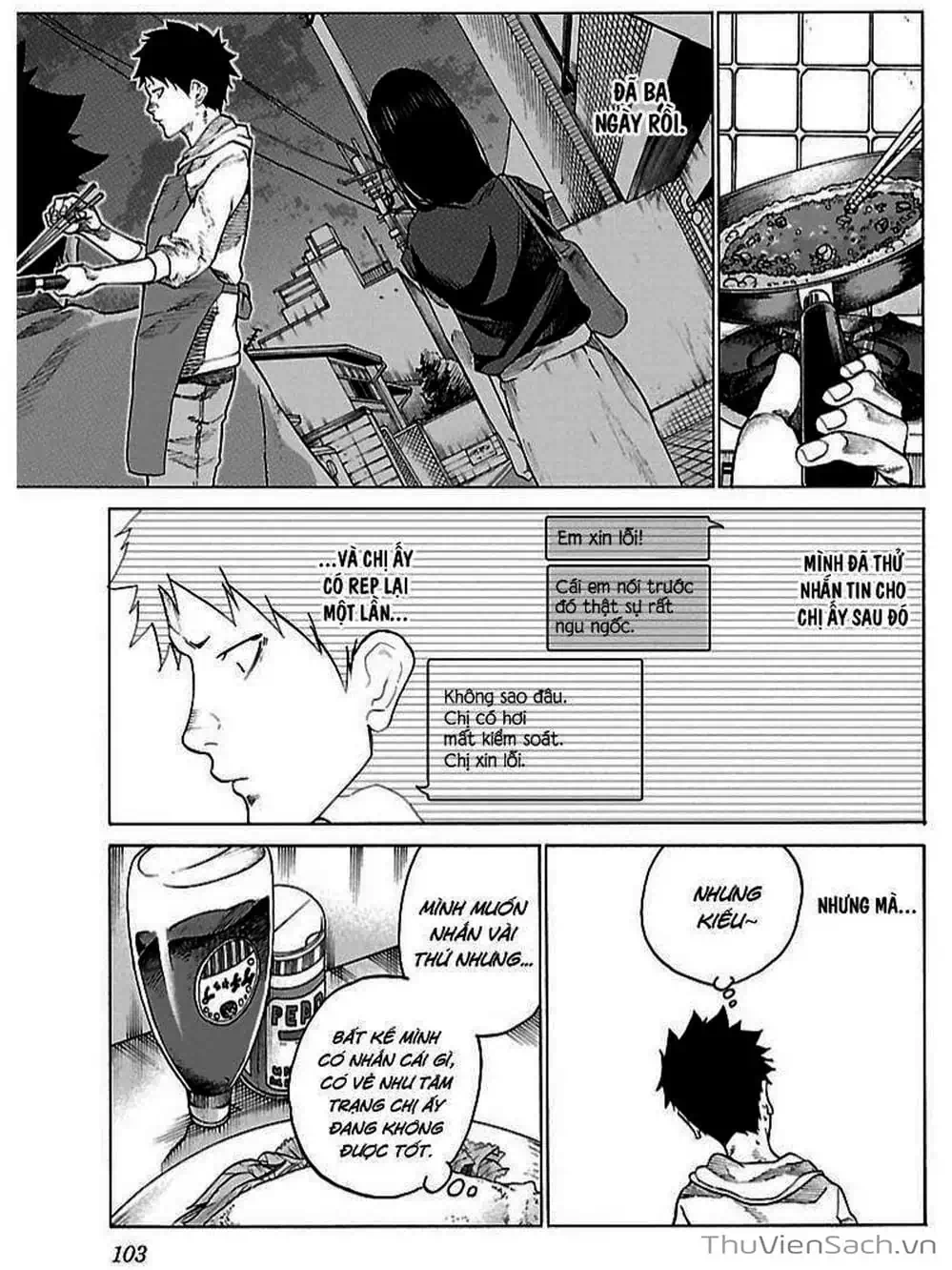 Truyện Tranh Thuốc Lá Senpai Và Kouhai Anh Đào - Cigarette And Cherry trang 4