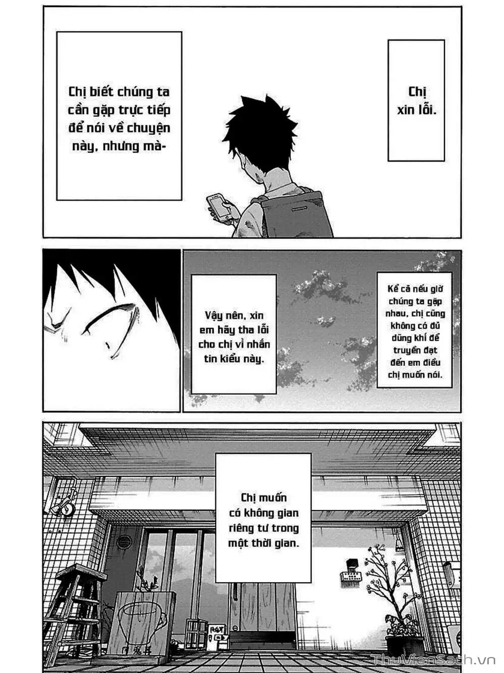 Truyện Tranh Thuốc Lá Senpai Và Kouhai Anh Đào - Cigarette And Cherry trang 4