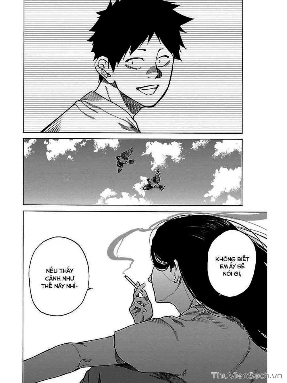 Truyện Tranh Thuốc Lá Senpai Và Kouhai Anh Đào - Cigarette And Cherry trang 4