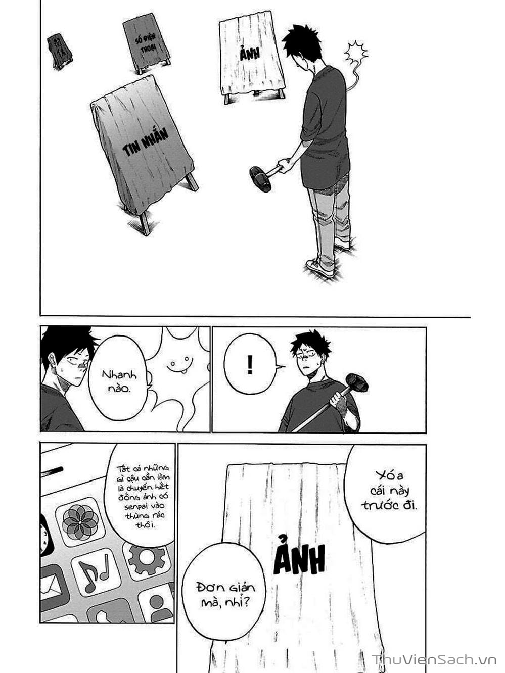 Truyện Tranh Thuốc Lá Senpai Và Kouhai Anh Đào - Cigarette And Cherry trang 4