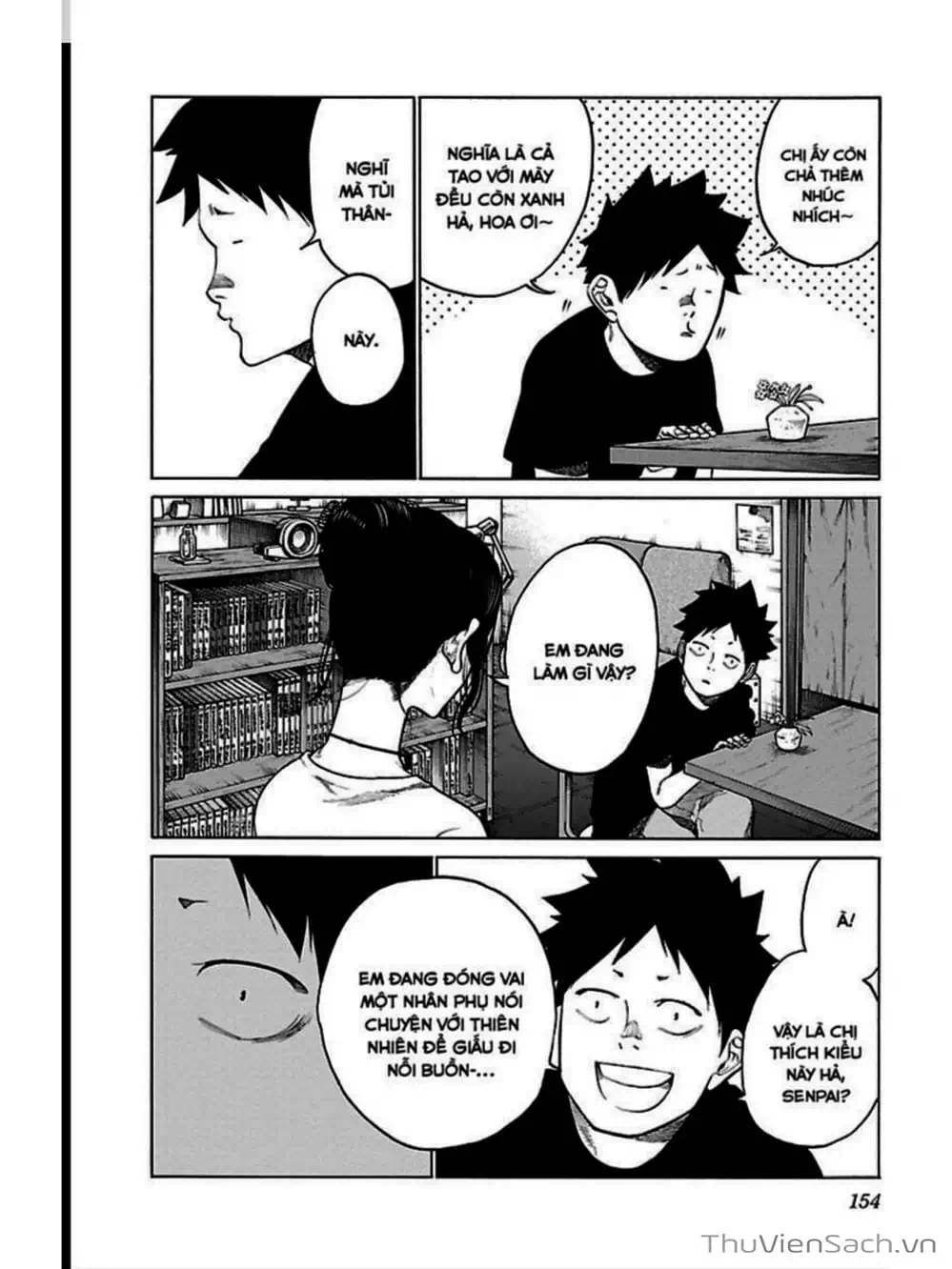 Truyện Tranh Thuốc Lá Senpai Và Kouhai Anh Đào - Cigarette And Cherry trang 4