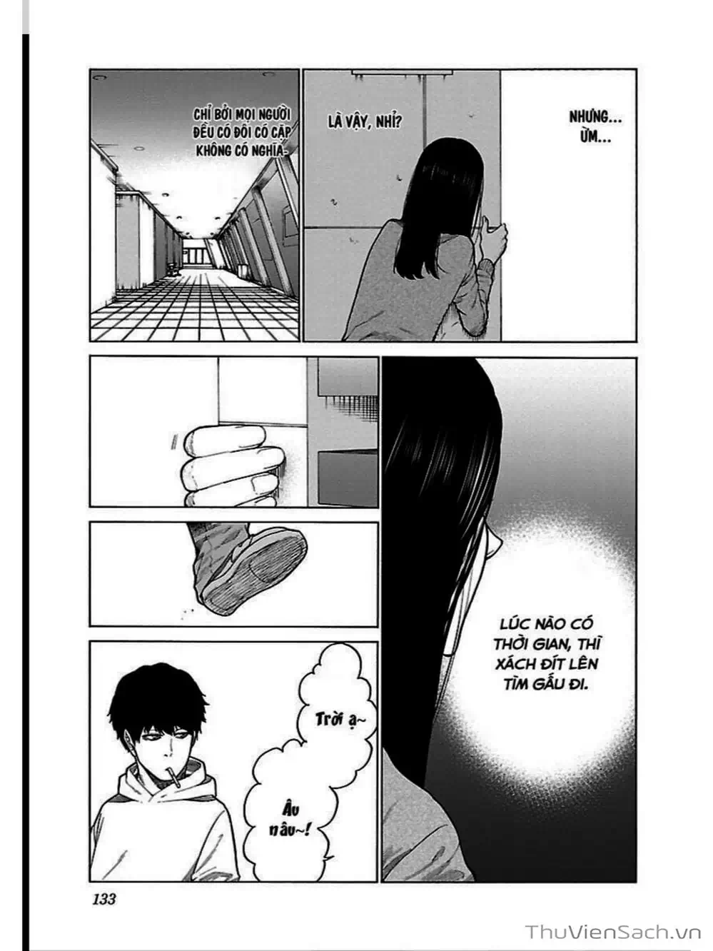 Truyện Tranh Thuốc Lá Senpai Và Kouhai Anh Đào - Cigarette And Cherry trang 4