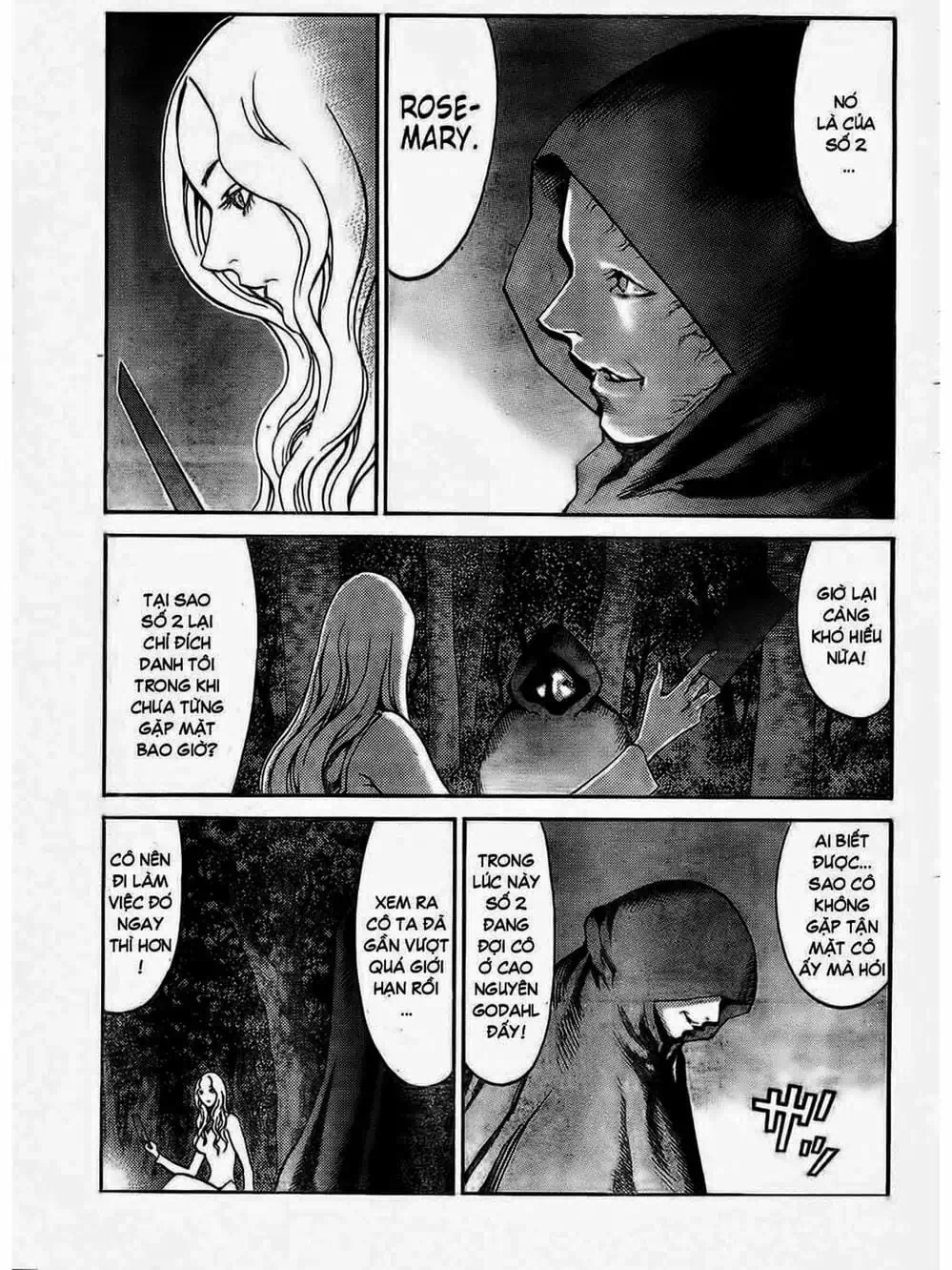 Truyện Tranh Claymore Mắt Bạc trang 4