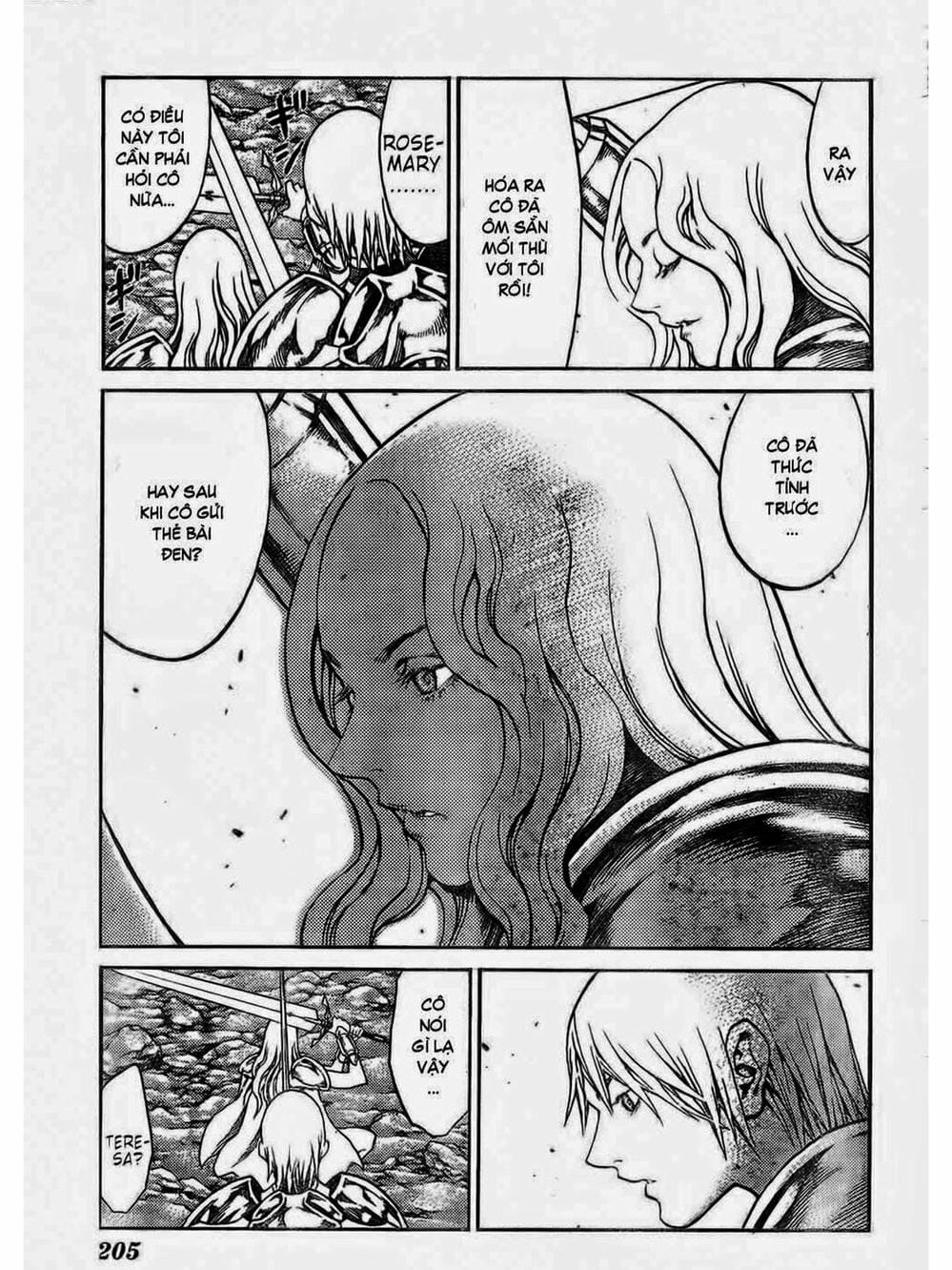 Truyện Tranh Claymore Mắt Bạc trang 4