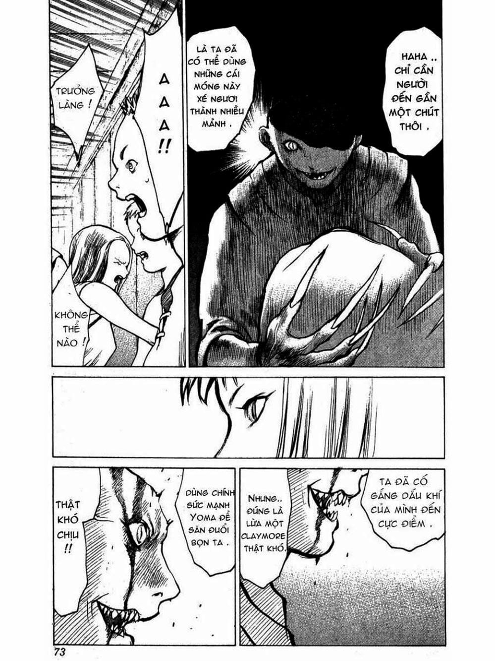 Truyện Tranh Claymore Mắt Bạc trang 4