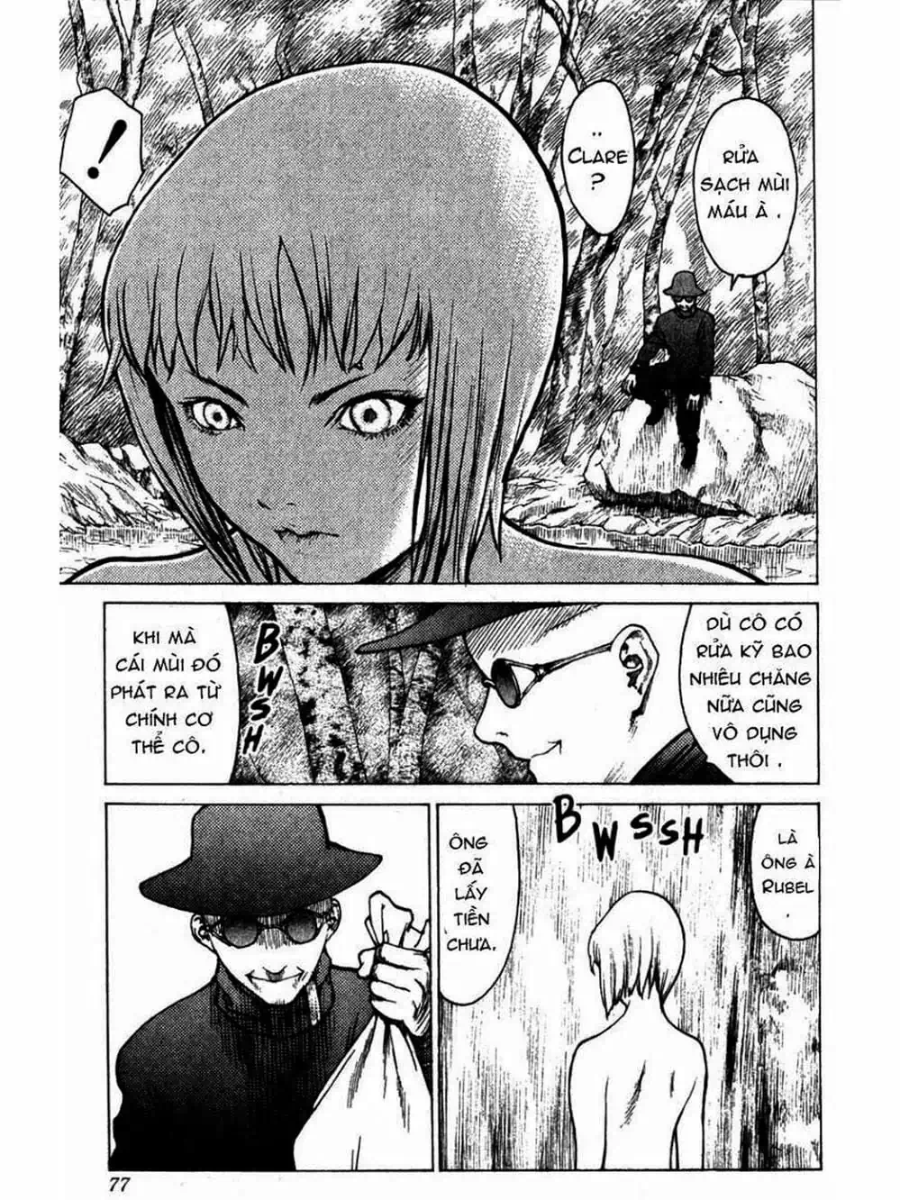 Truyện Tranh Claymore Mắt Bạc trang 4
