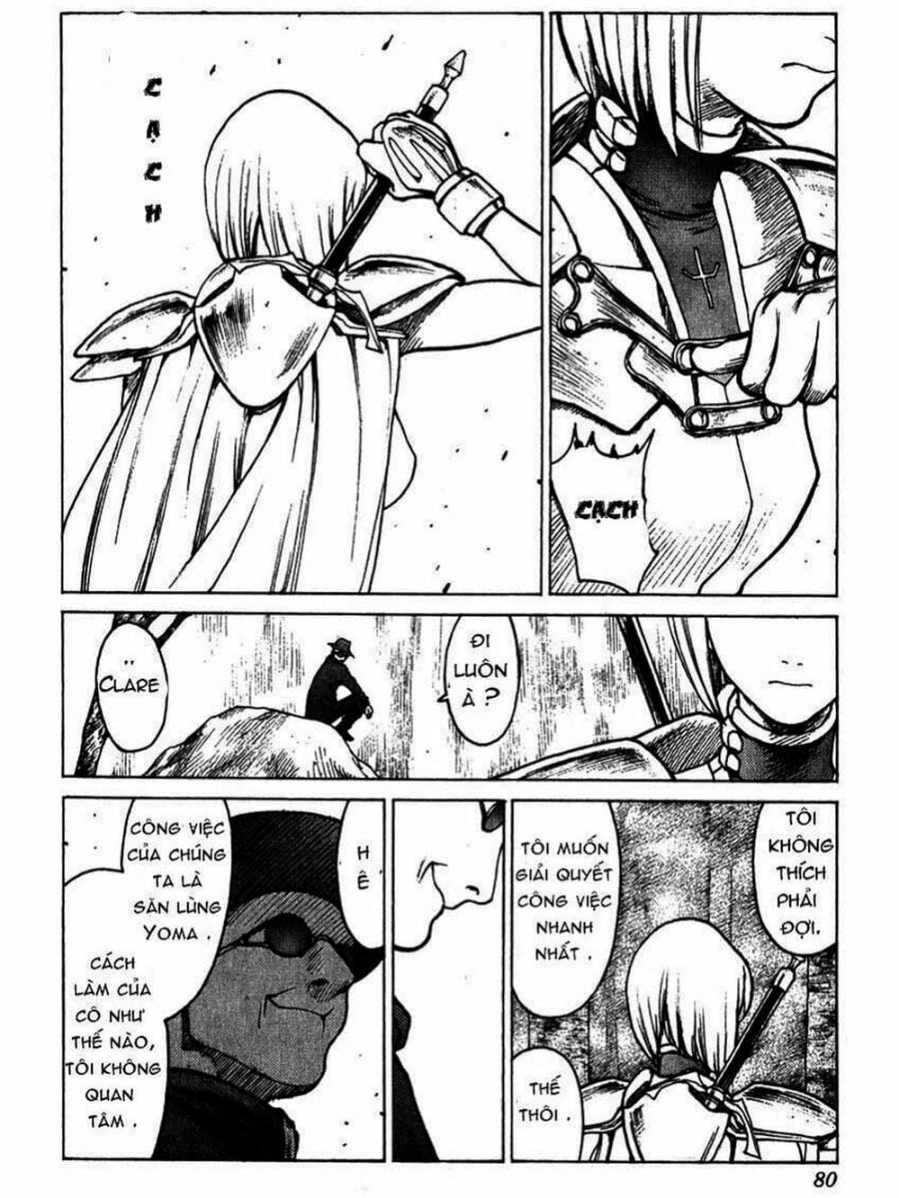 Truyện Tranh Claymore Mắt Bạc trang 4