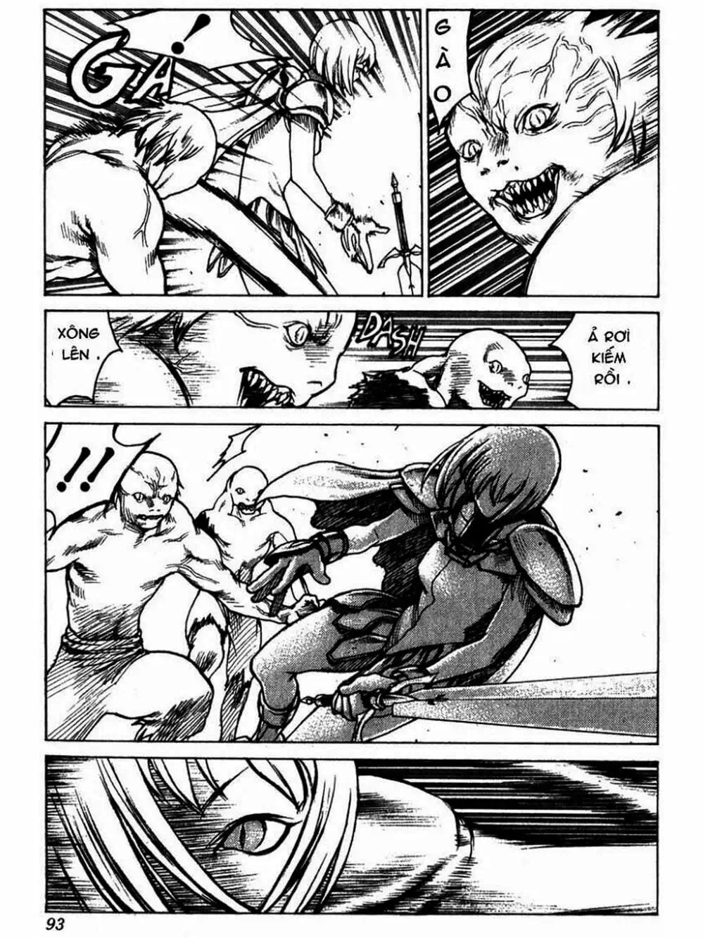 Truyện Tranh Claymore Mắt Bạc trang 4