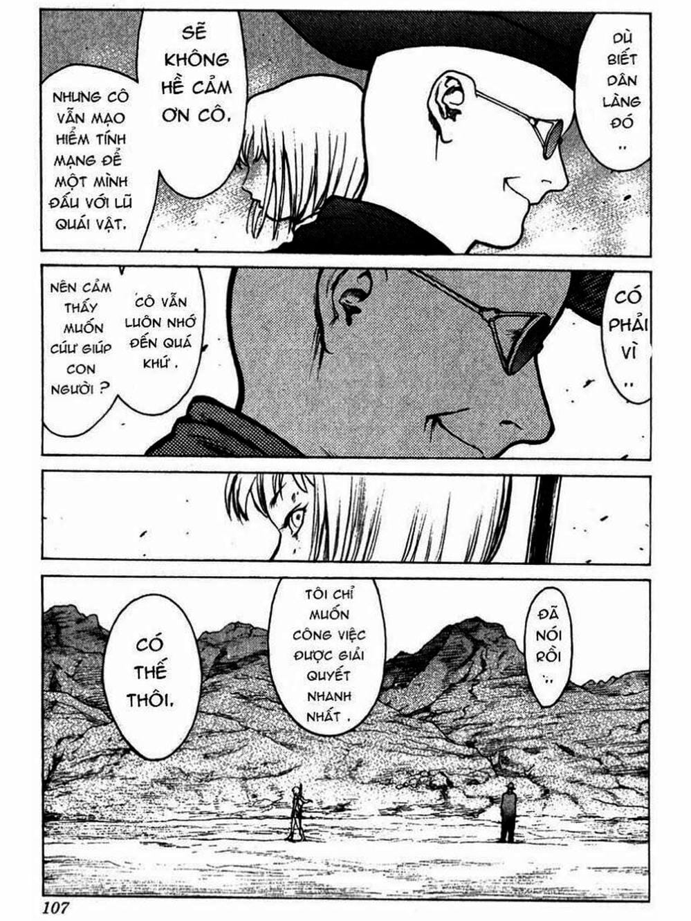 Truyện Tranh Claymore Mắt Bạc trang 4