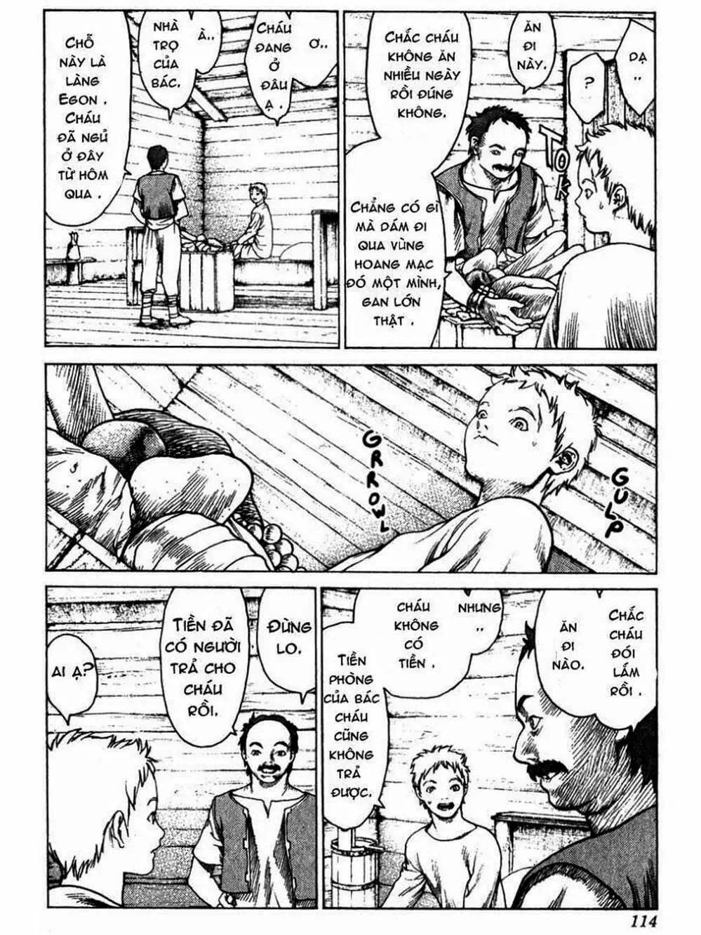 Truyện Tranh Claymore Mắt Bạc trang 4