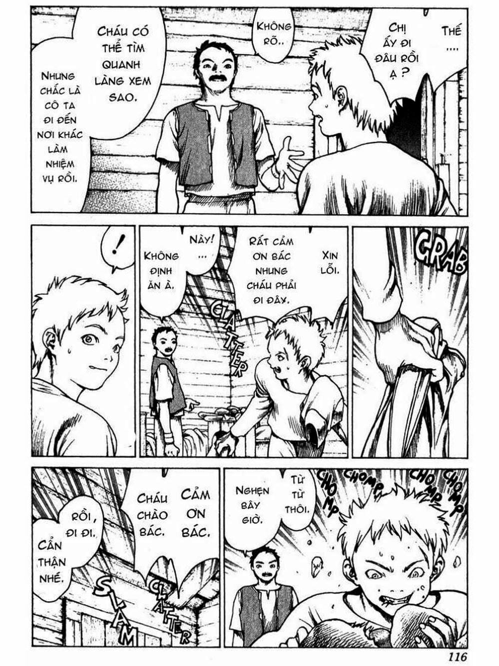 Truyện Tranh Claymore Mắt Bạc trang 4