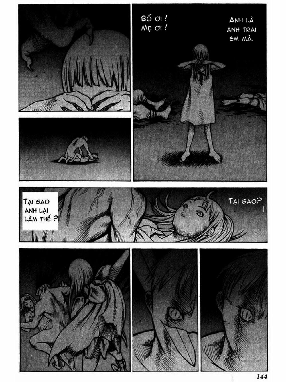 Truyện Tranh Claymore Mắt Bạc trang 4