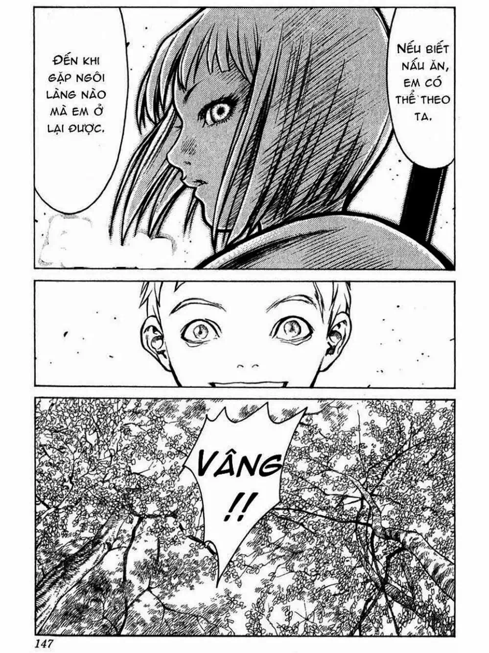 Truyện Tranh Claymore Mắt Bạc trang 4