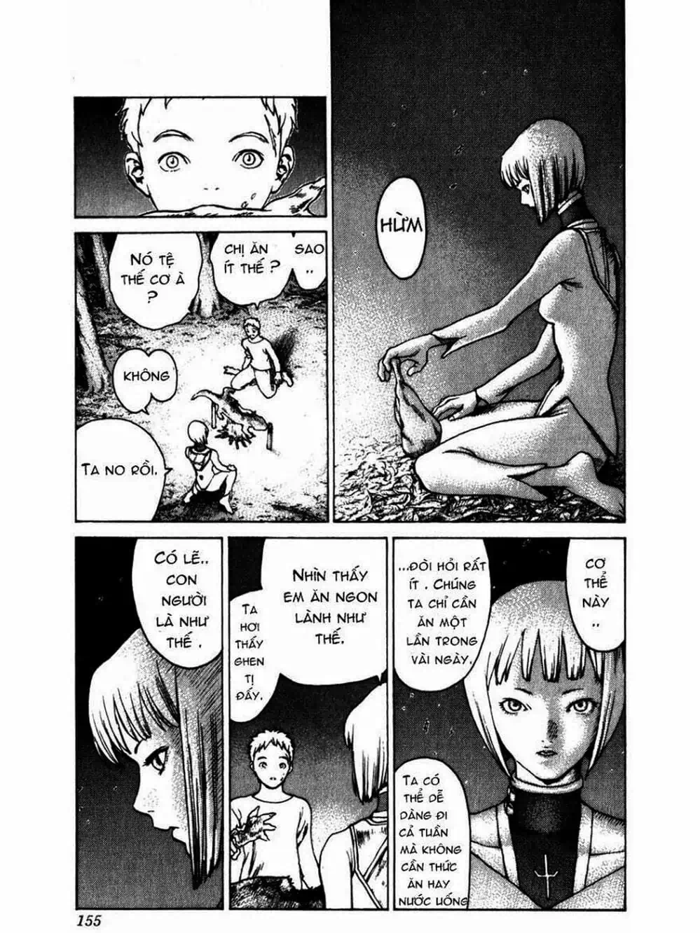 Truyện Tranh Claymore Mắt Bạc trang 4