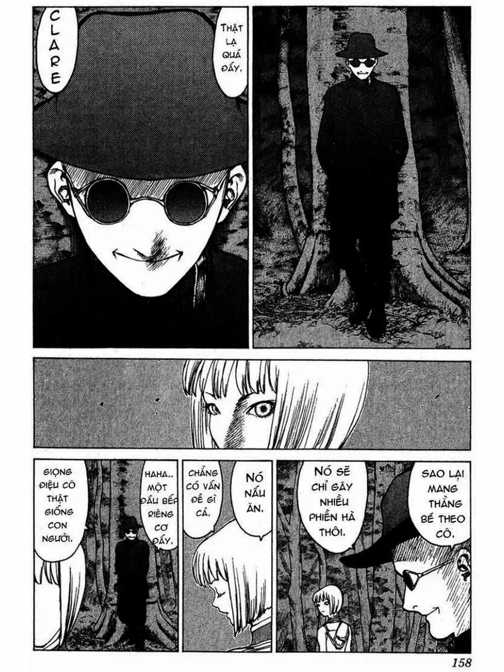 Truyện Tranh Claymore Mắt Bạc trang 4
