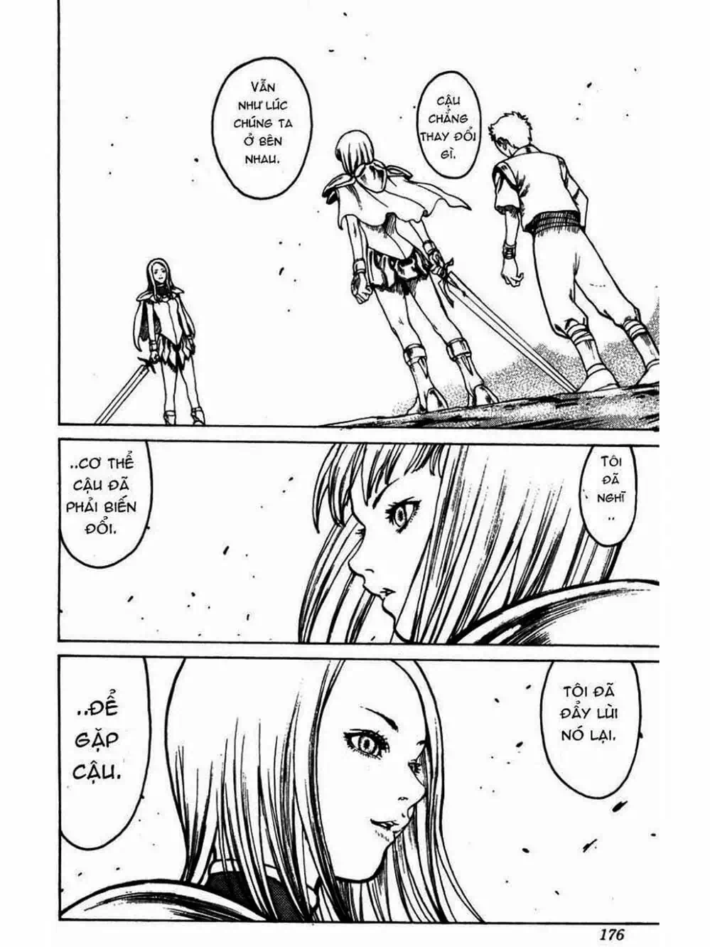 Truyện Tranh Claymore Mắt Bạc trang 4