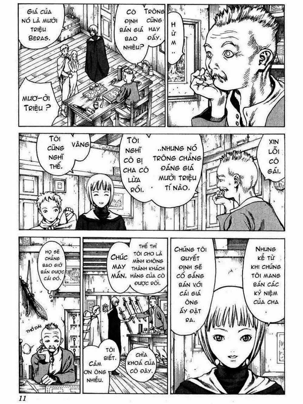 Truyện Tranh Claymore Mắt Bạc trang 4