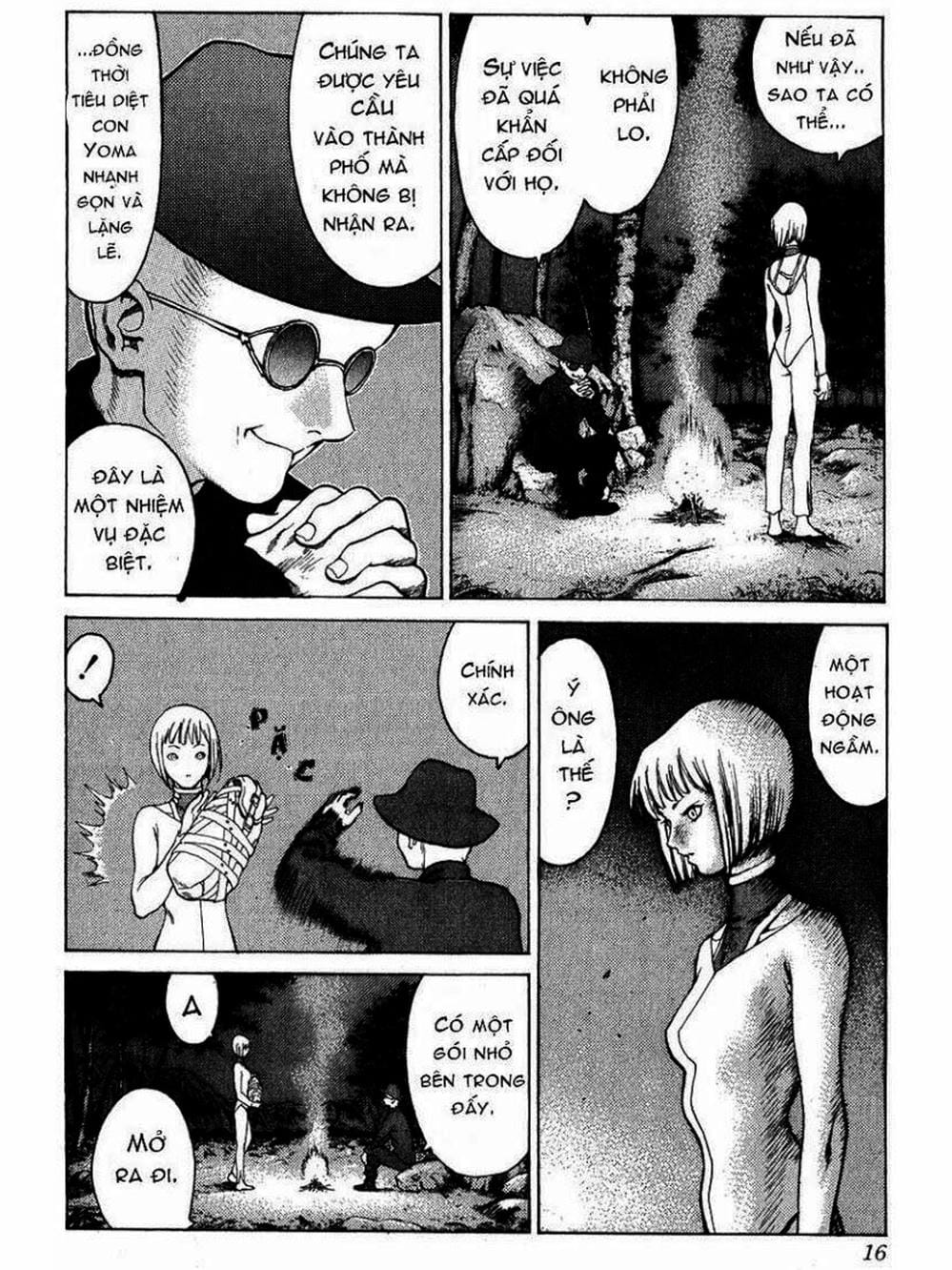 Truyện Tranh Claymore Mắt Bạc trang 4