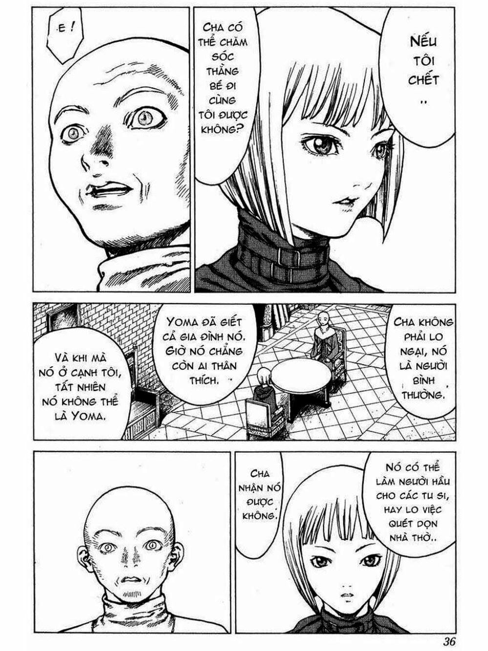 Truyện Tranh Claymore Mắt Bạc trang 4