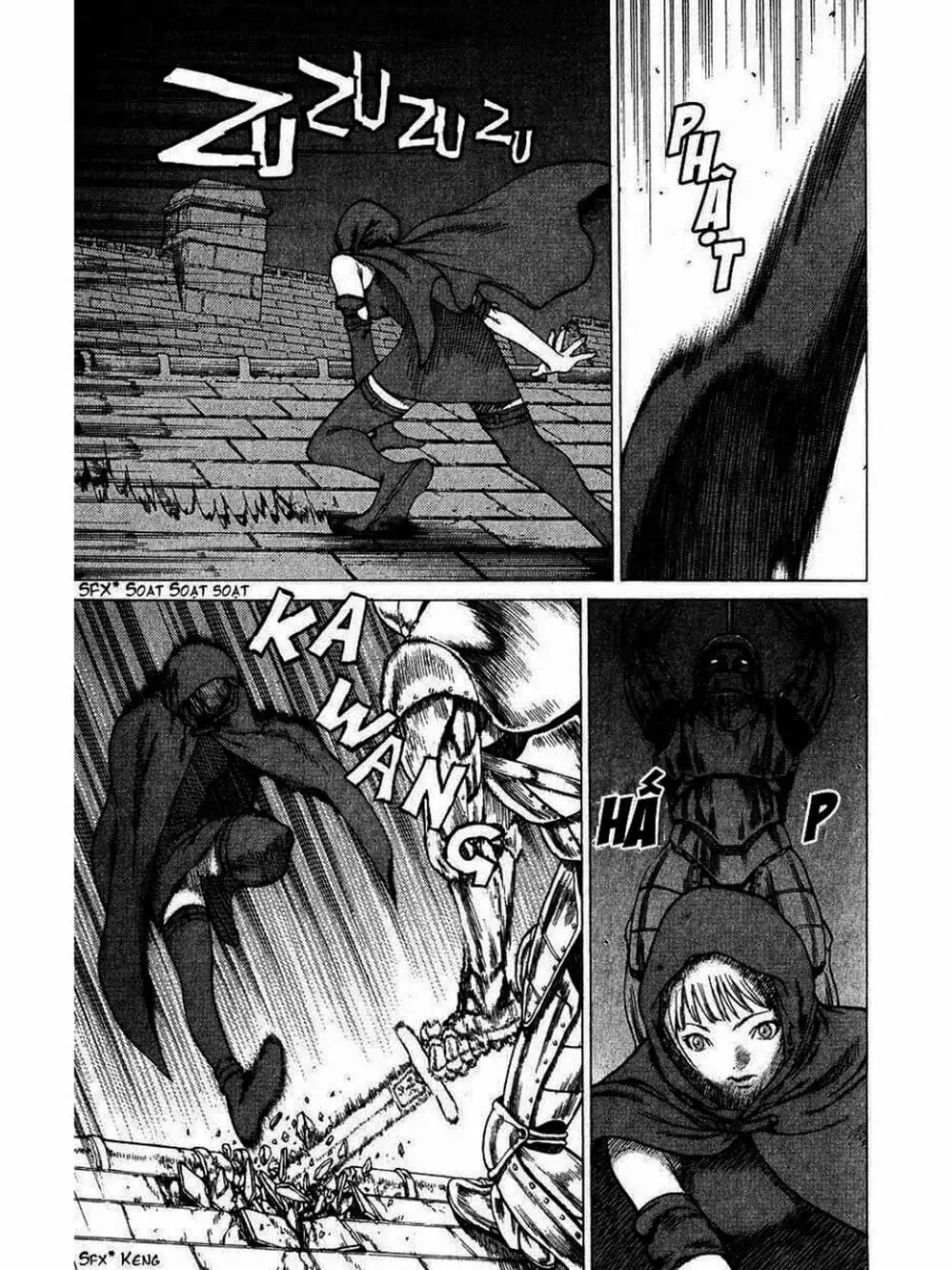 Truyện Tranh Claymore Mắt Bạc trang 4