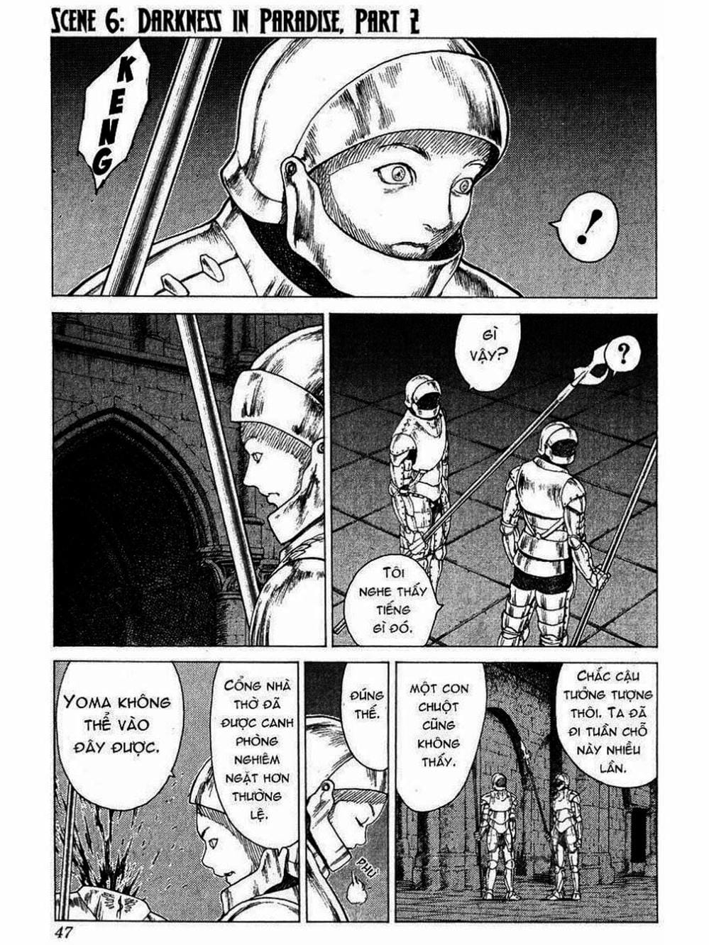 Truyện Tranh Claymore Mắt Bạc trang 4