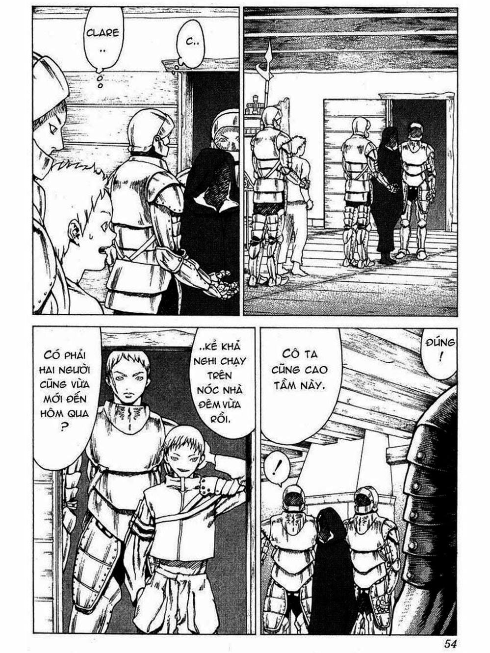 Truyện Tranh Claymore Mắt Bạc trang 4