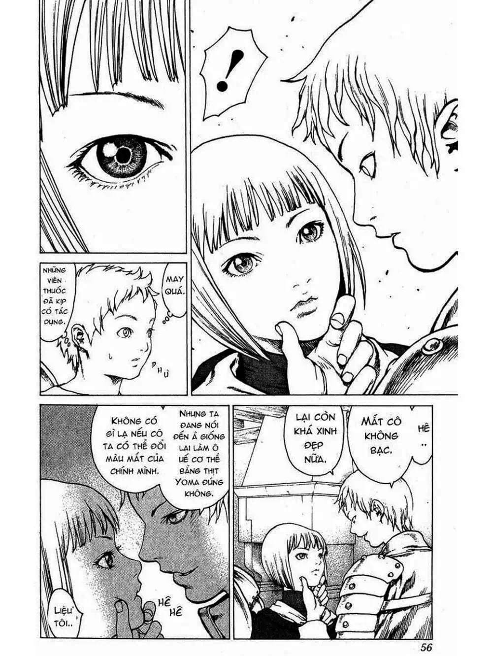 Truyện Tranh Claymore Mắt Bạc trang 4
