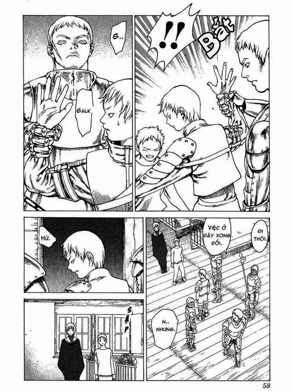 Truyện Tranh Claymore Mắt Bạc trang 4