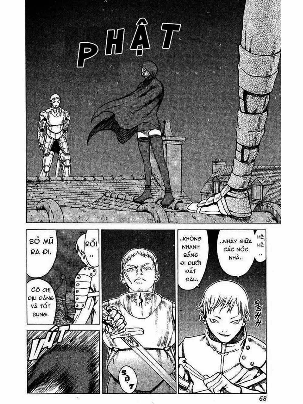 Truyện Tranh Claymore Mắt Bạc trang 4