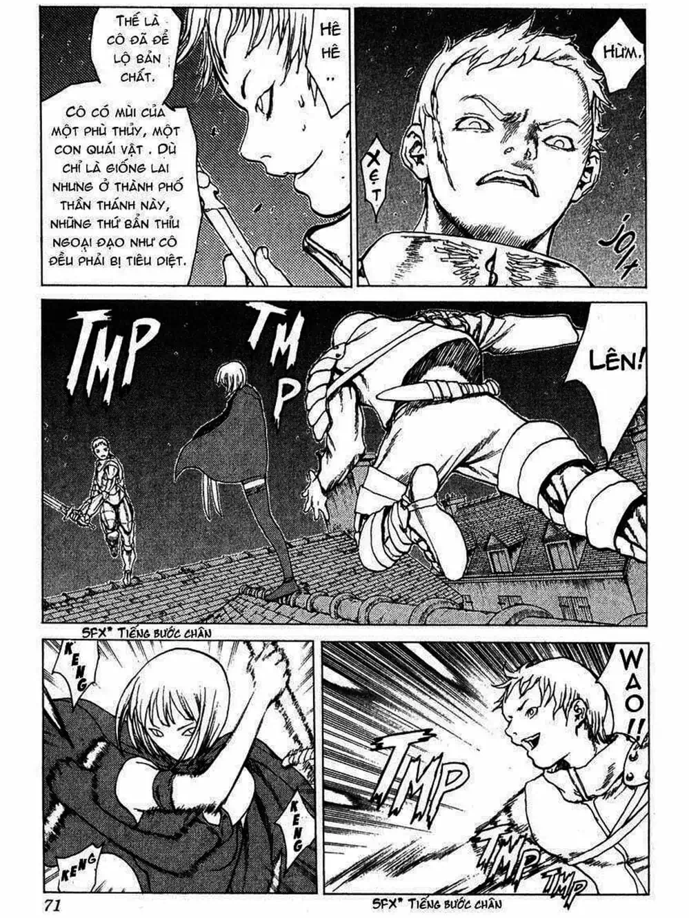 Truyện Tranh Claymore Mắt Bạc trang 4