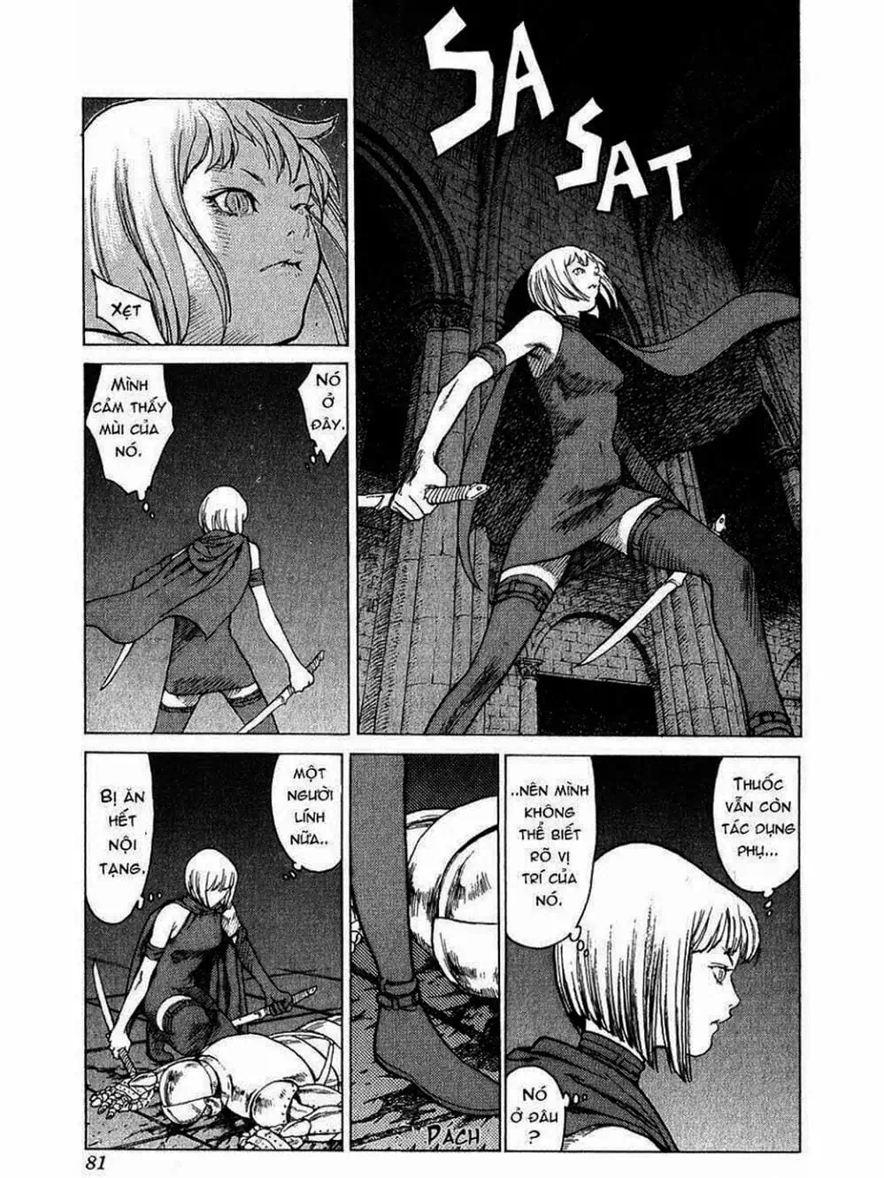 Truyện Tranh Claymore Mắt Bạc trang 4