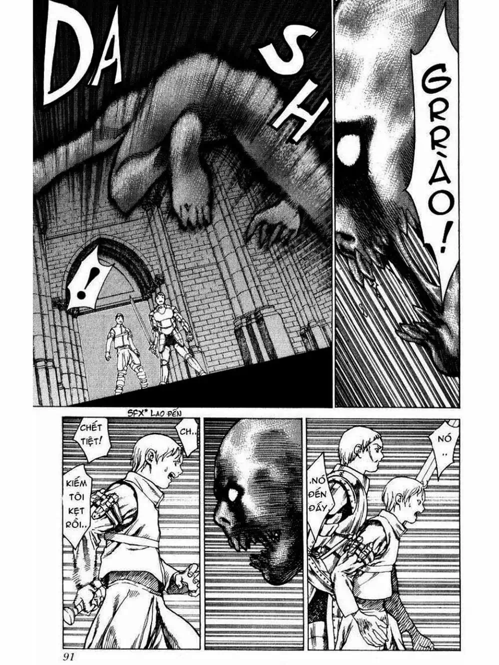 Truyện Tranh Claymore Mắt Bạc trang 4