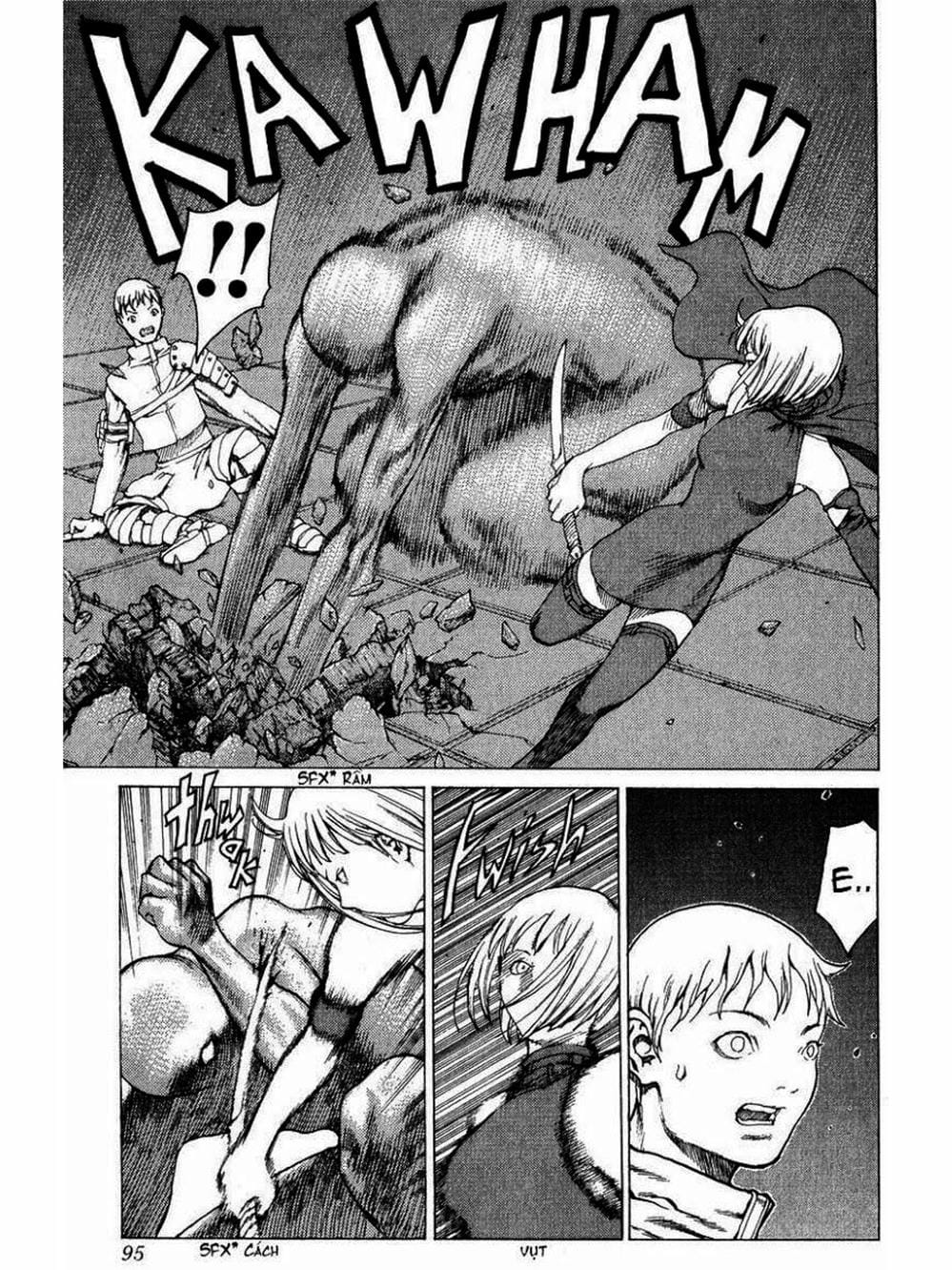 Truyện Tranh Claymore Mắt Bạc trang 4