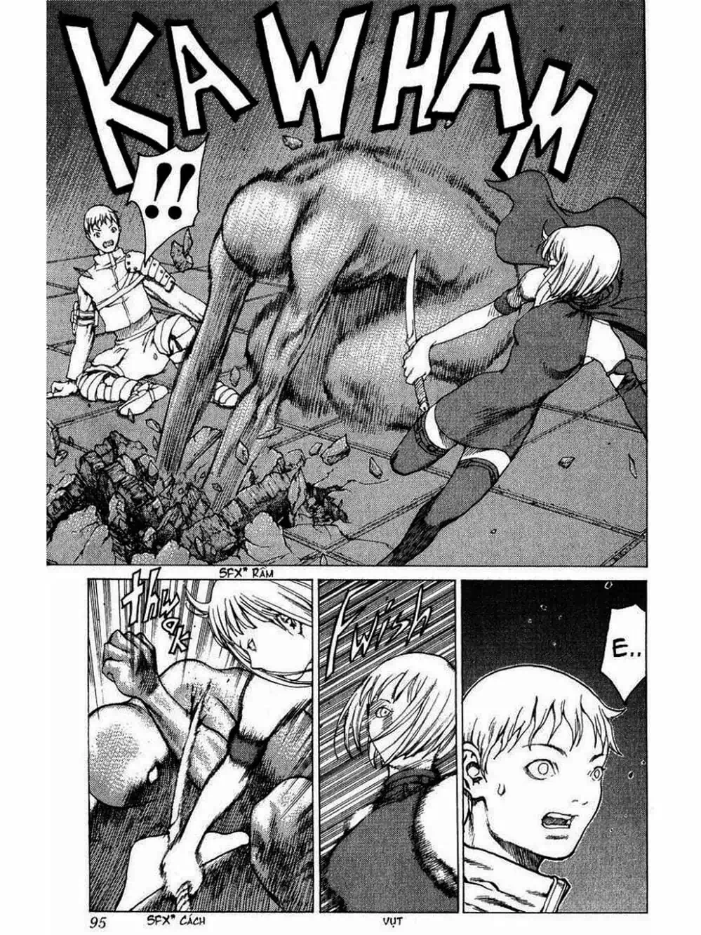 Truyện Tranh Claymore Mắt Bạc trang 4