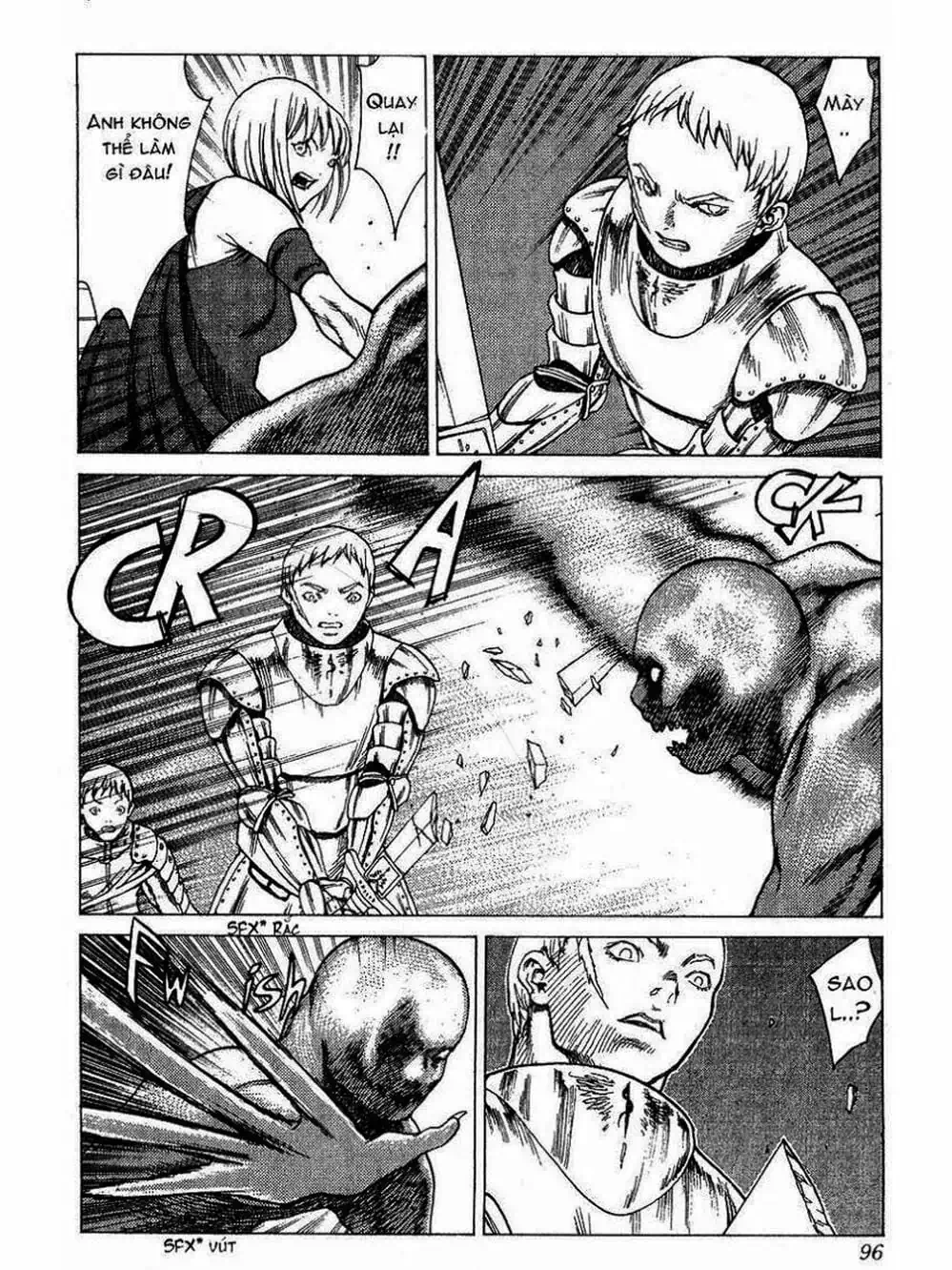 Truyện Tranh Claymore Mắt Bạc trang 4