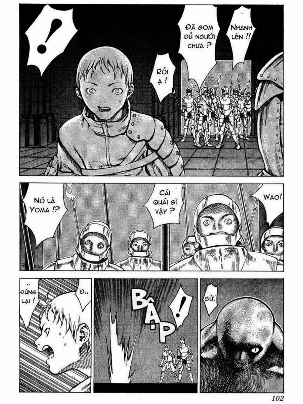 Truyện Tranh Claymore Mắt Bạc trang 4