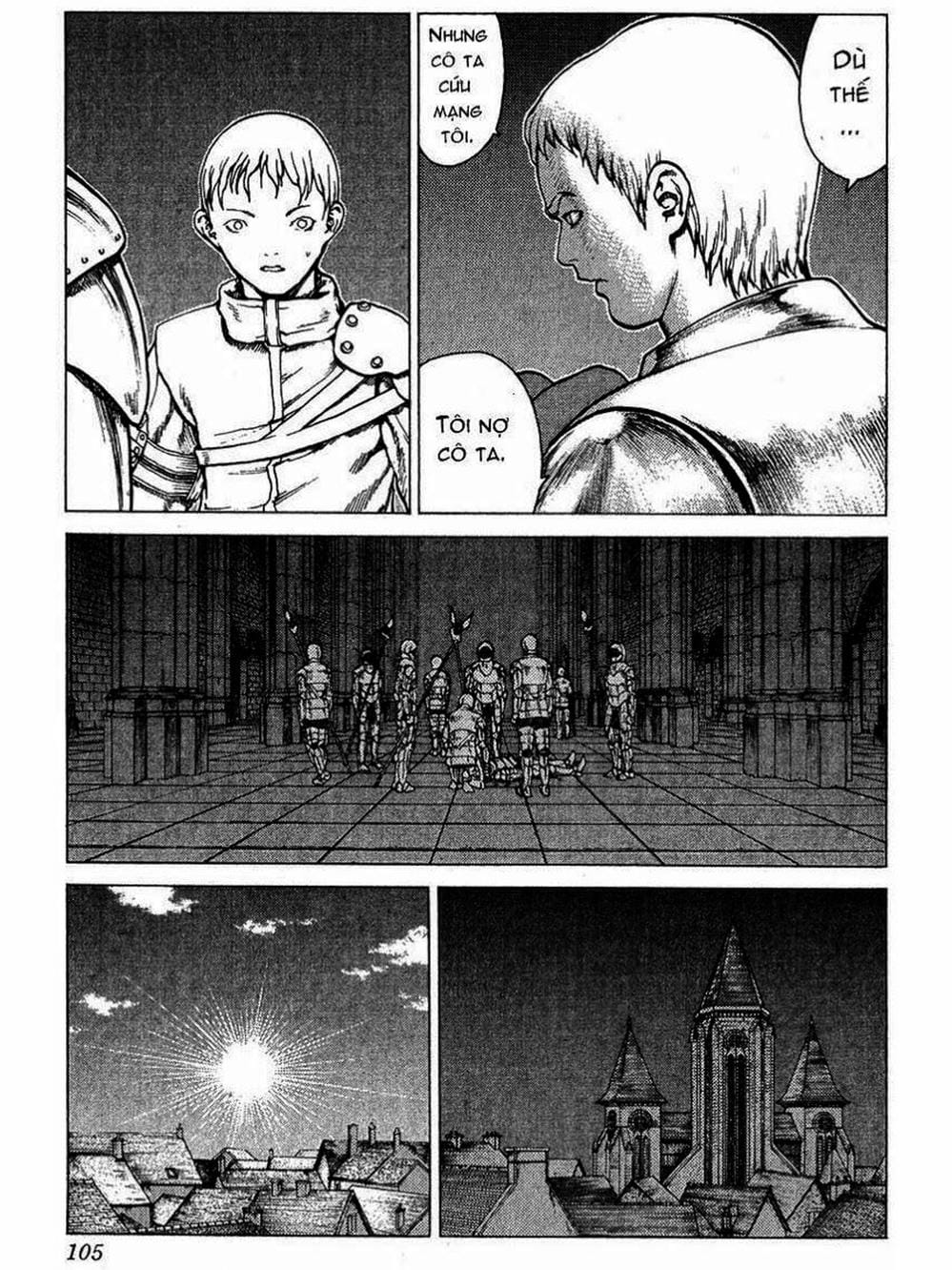 Truyện Tranh Claymore Mắt Bạc trang 4