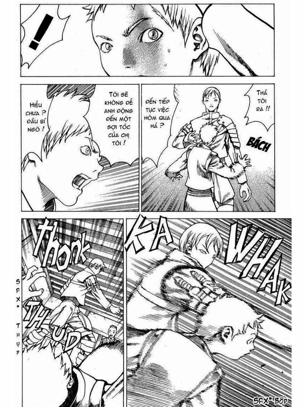 Truyện Tranh Claymore Mắt Bạc trang 4
