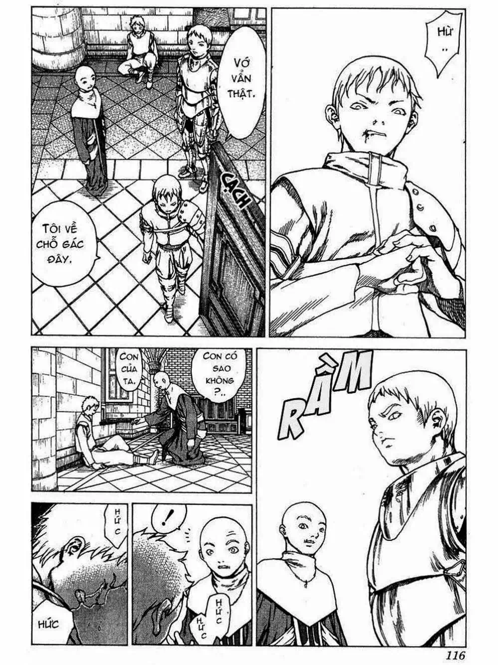 Truyện Tranh Claymore Mắt Bạc trang 4