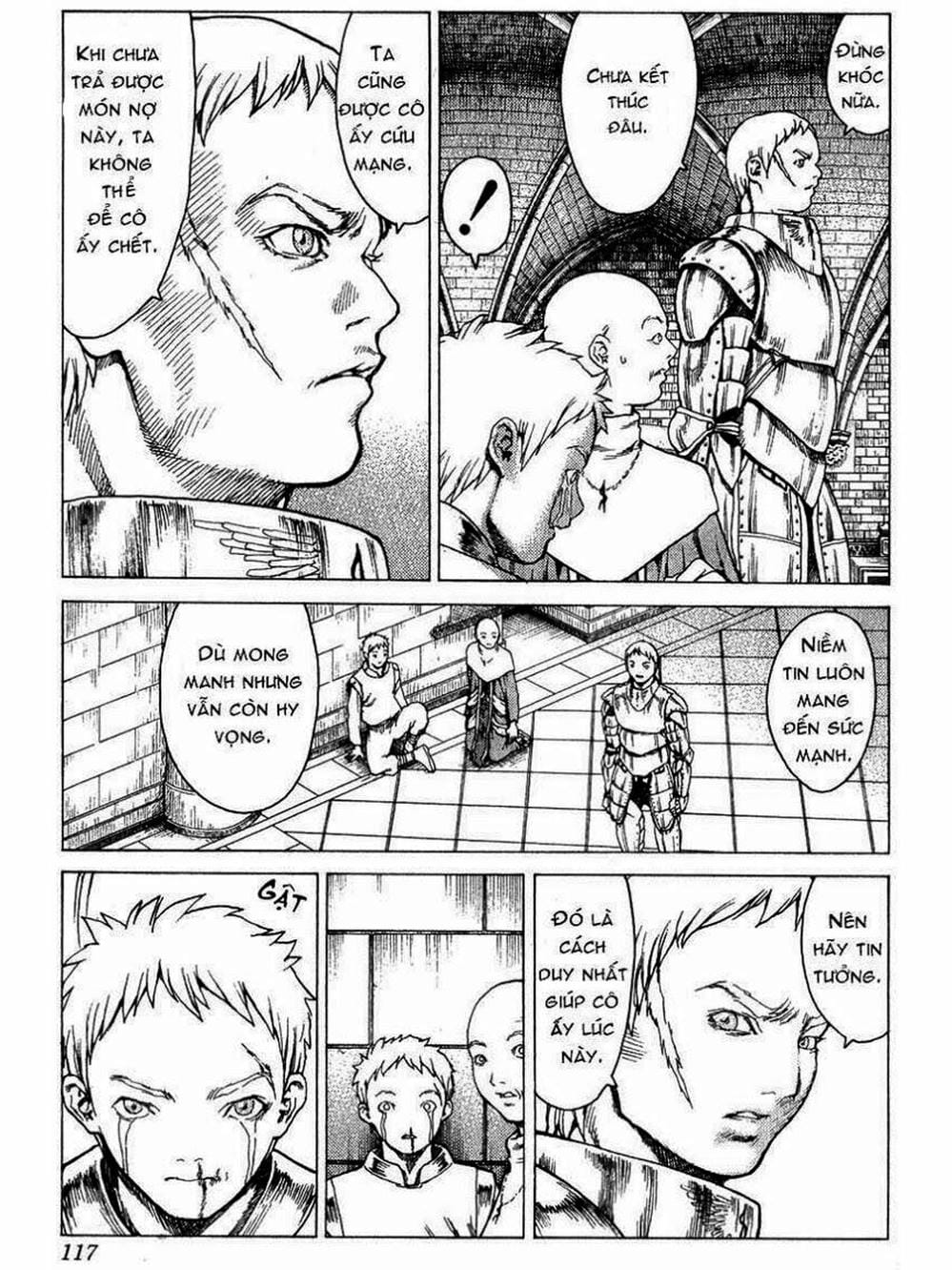 Truyện Tranh Claymore Mắt Bạc trang 4