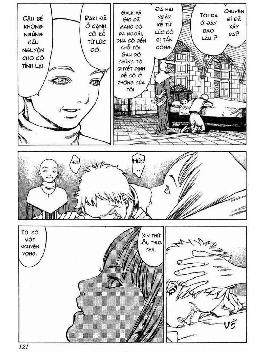 Truyện Tranh Claymore Mắt Bạc trang 4