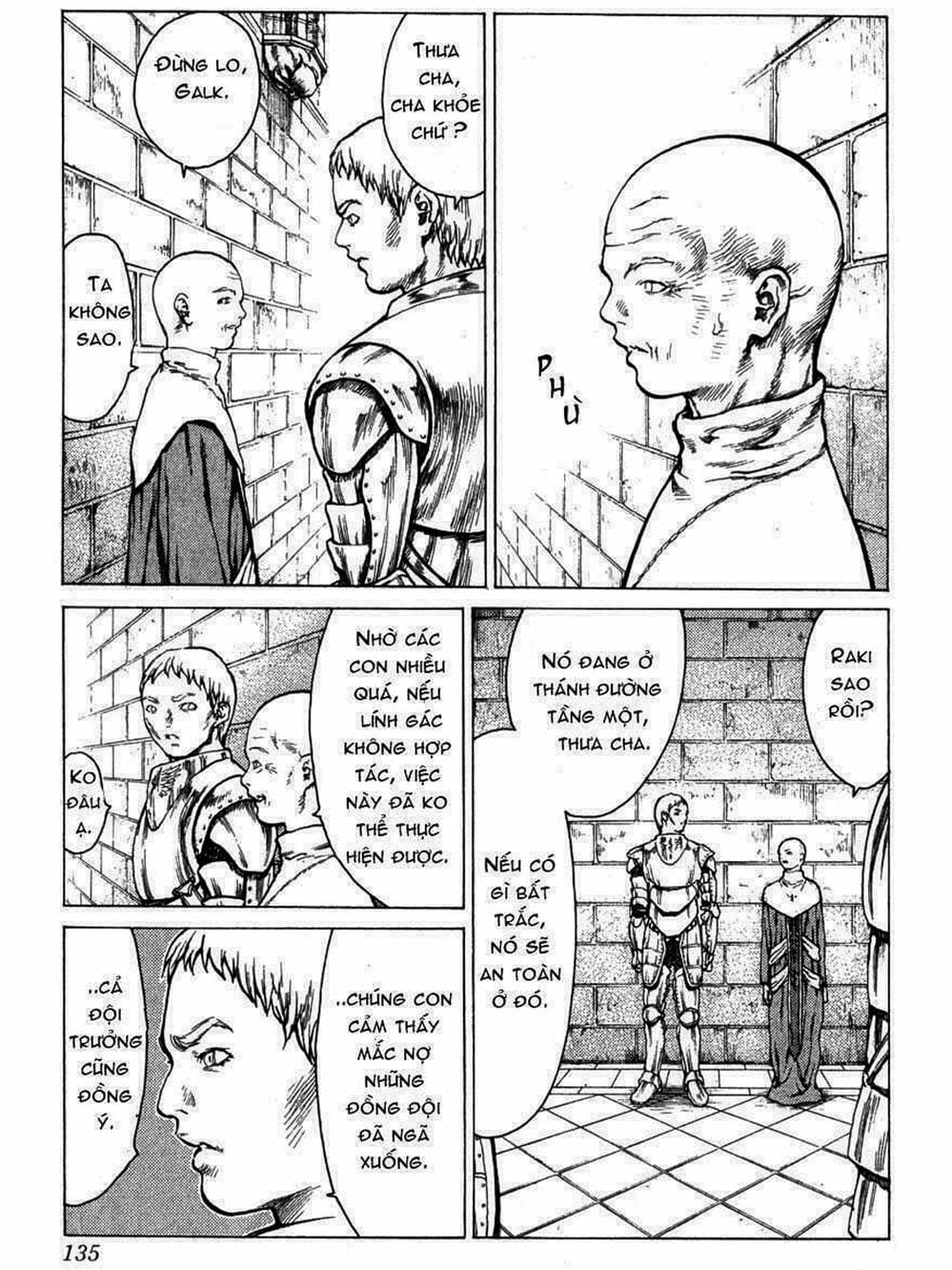 Truyện Tranh Claymore Mắt Bạc trang 4