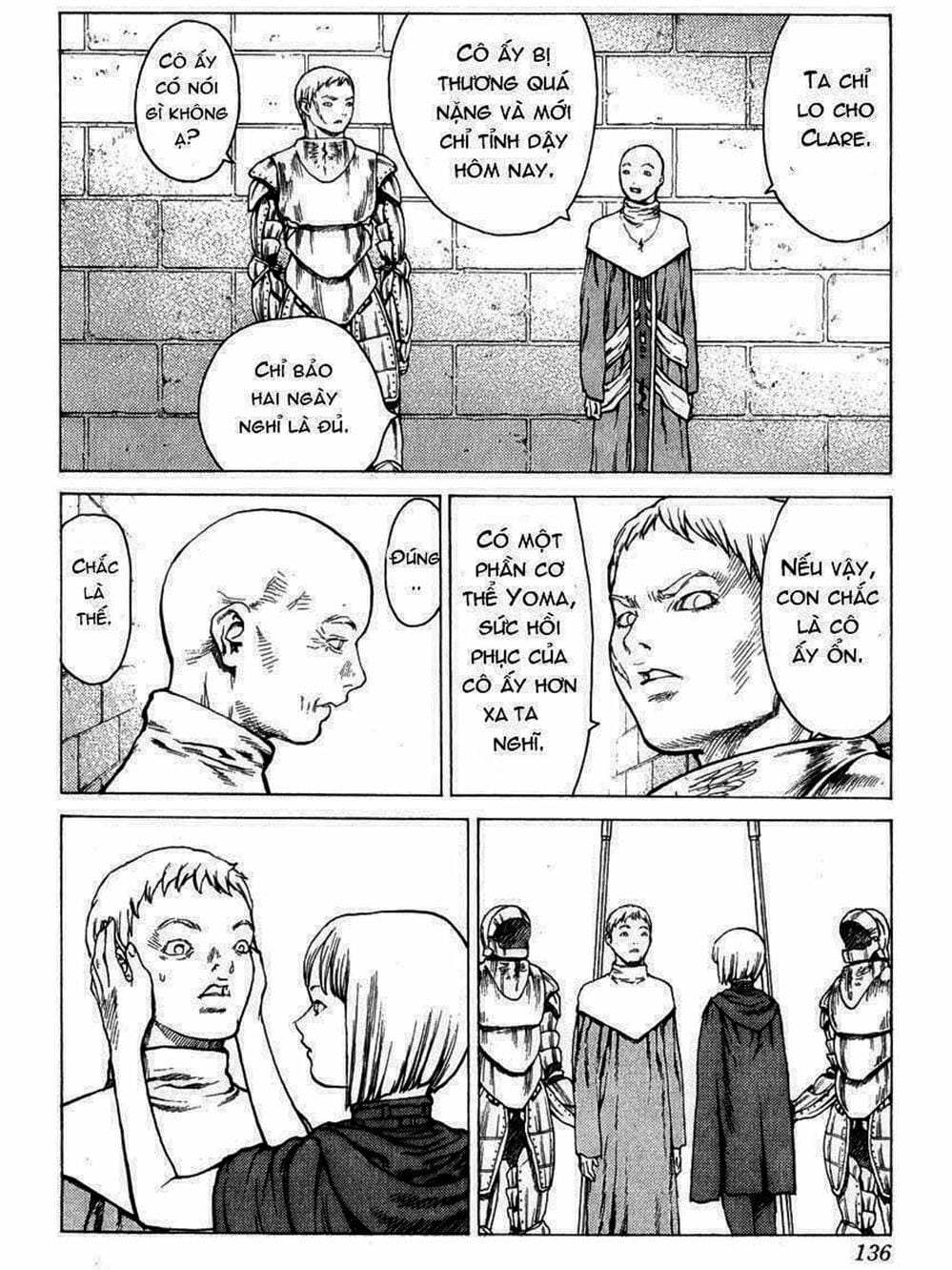 Truyện Tranh Claymore Mắt Bạc trang 4
