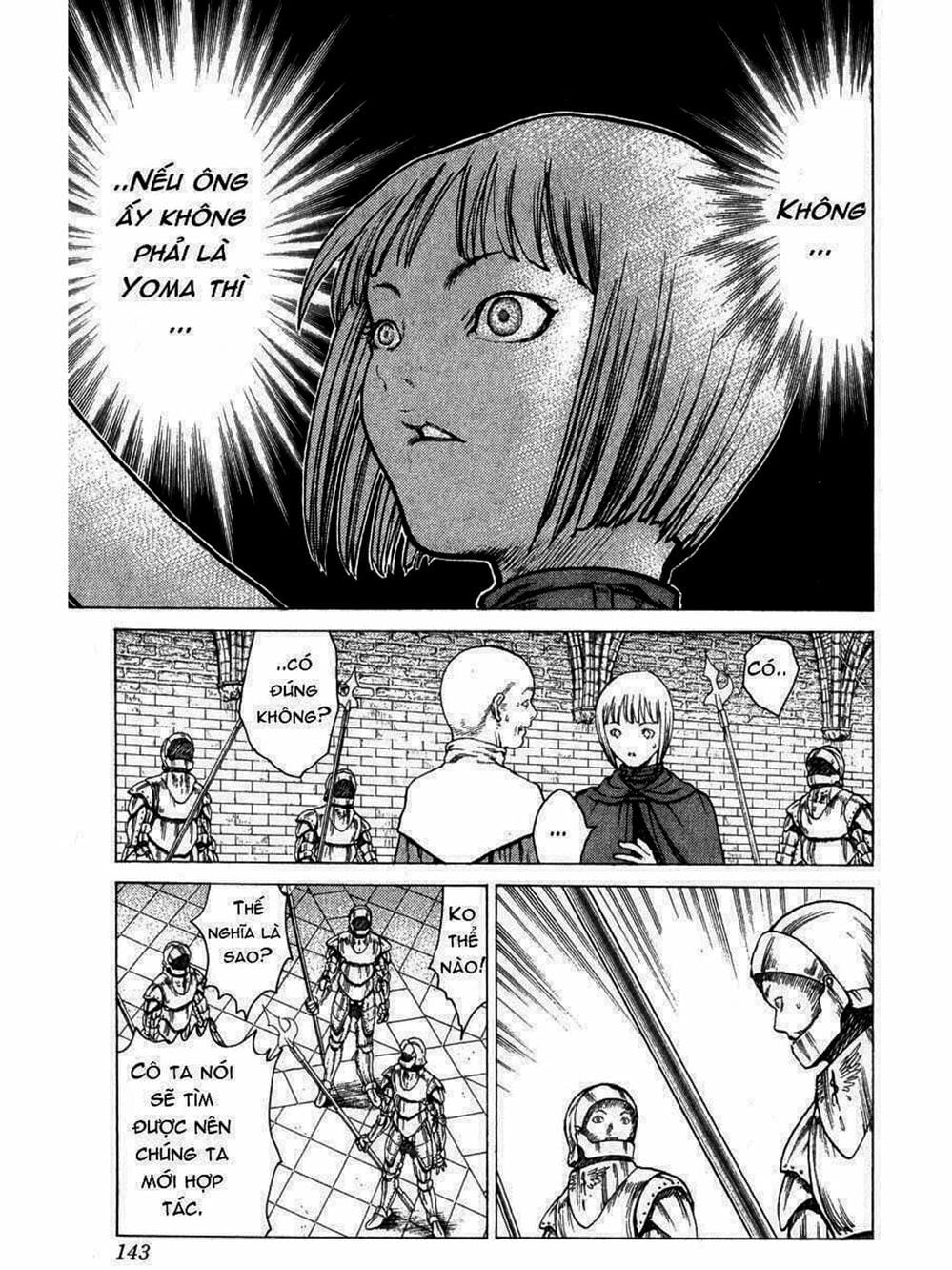 Truyện Tranh Claymore Mắt Bạc trang 4