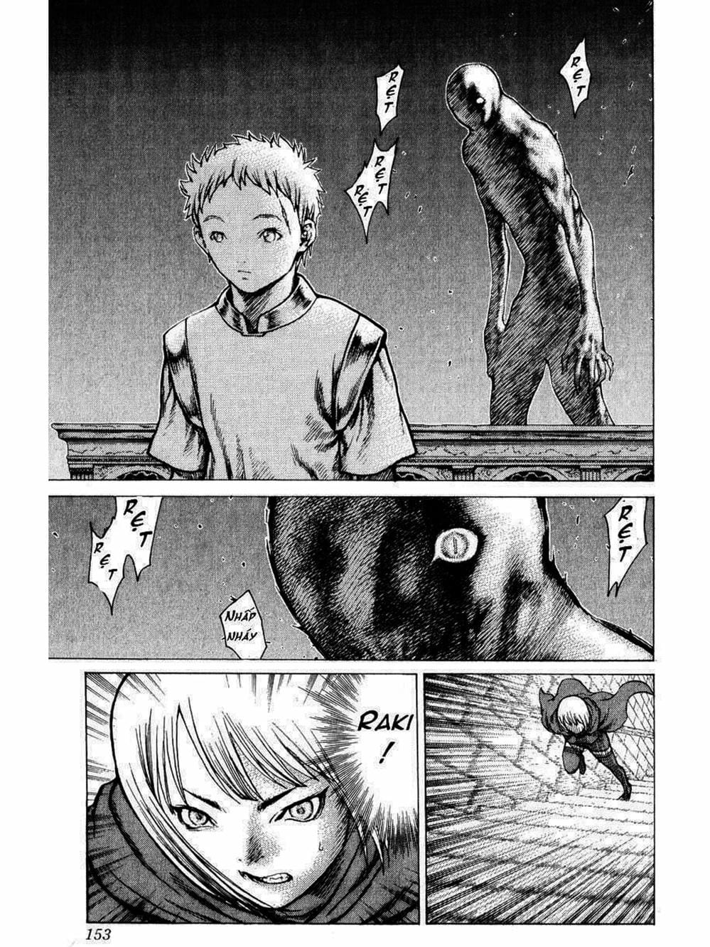Truyện Tranh Claymore Mắt Bạc trang 4