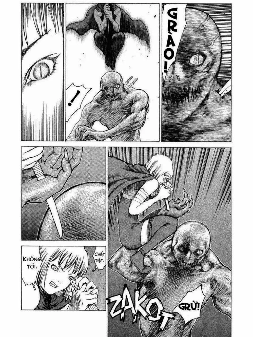 Truyện Tranh Claymore Mắt Bạc trang 4