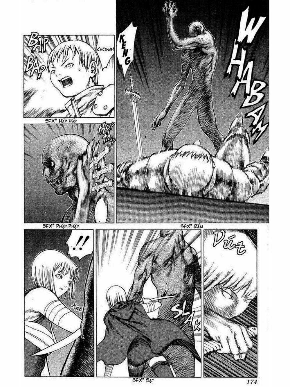 Truyện Tranh Claymore Mắt Bạc trang 4
