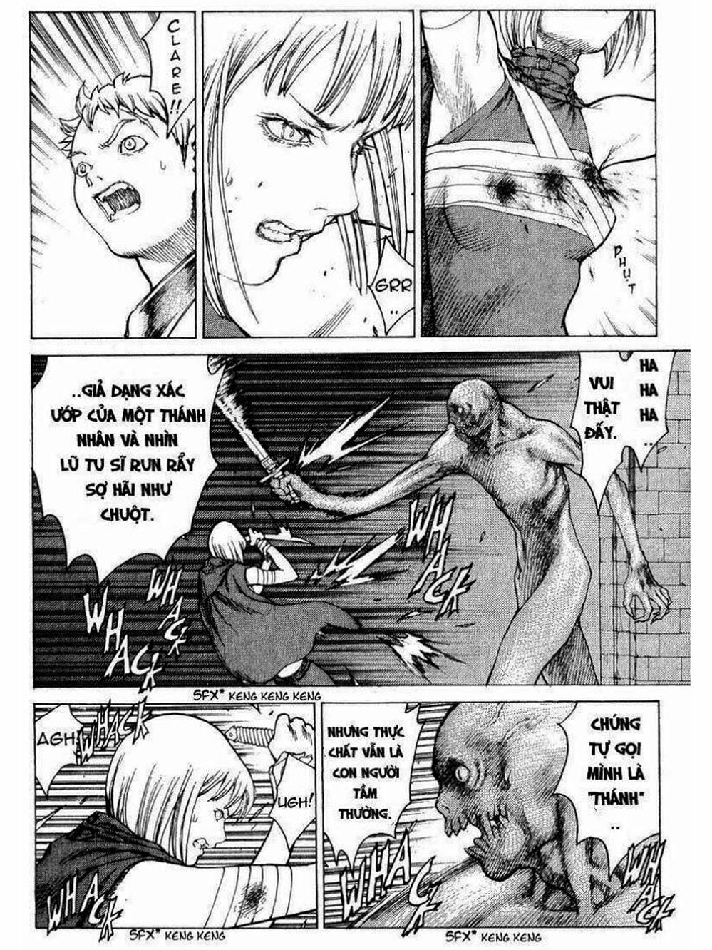 Truyện Tranh Claymore Mắt Bạc trang 4