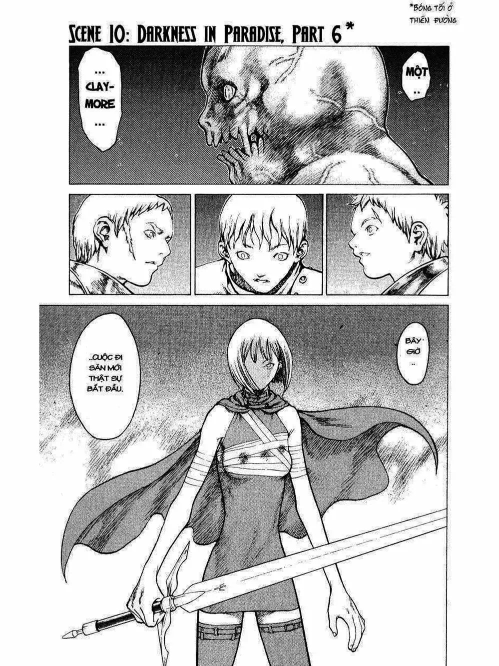Truyện Tranh Claymore Mắt Bạc trang 4